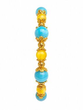 NWT Handmade Aventurine & Citrine Bracelet – British Columbia Colors